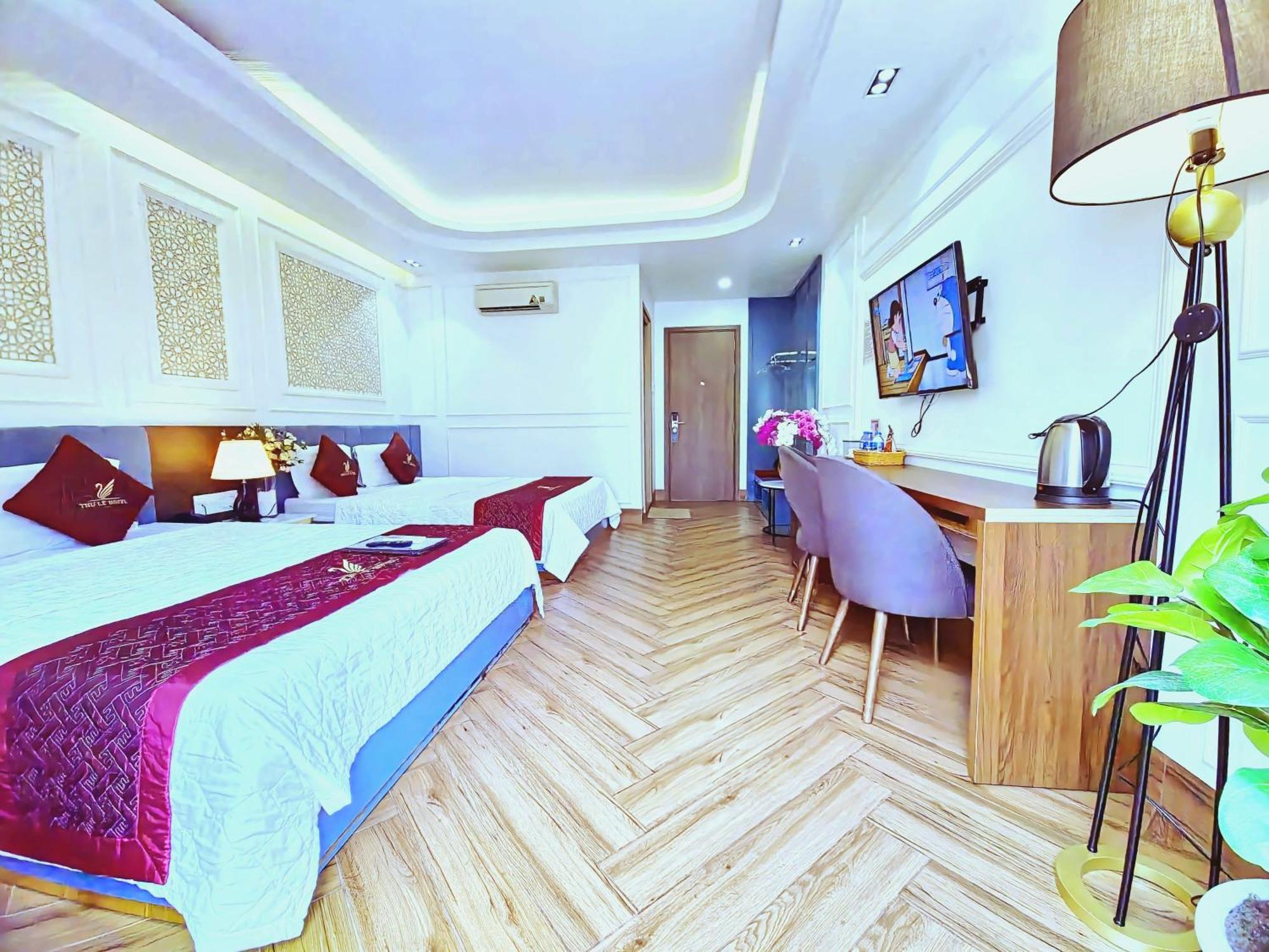 Thu Le Hotel Cao Lanh Exteriör bild